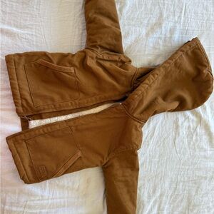 Eddie Bauer Brown Kids Hooded Jacket